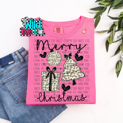 MERRY LEOPARD CHRISTMAS