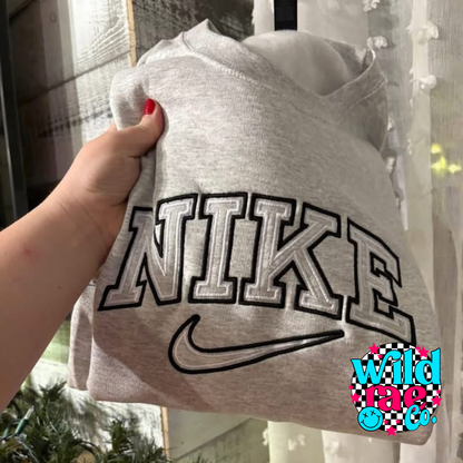 SWOOSH EMBROIDERY CREWNECK | CLOSING OCT. 24TH | TAT 35 BUSINESS DAYS