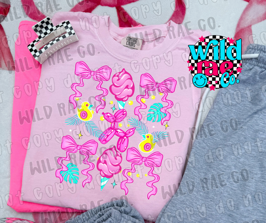 COTTON CANDY BOWS