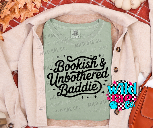 BOOKISH + UNBOTHERED BADDIE