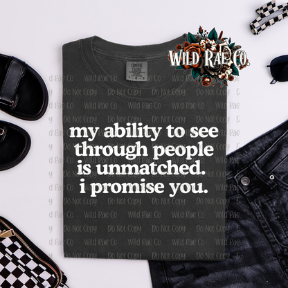 ABILITY | FERAL WORDS