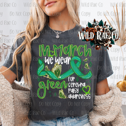 IN MARCH WE WEAR GREEN [WHITE]