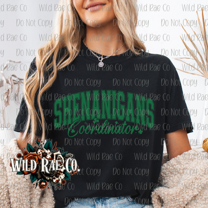 SHENANIGANS COORDINATOR [GREEN]