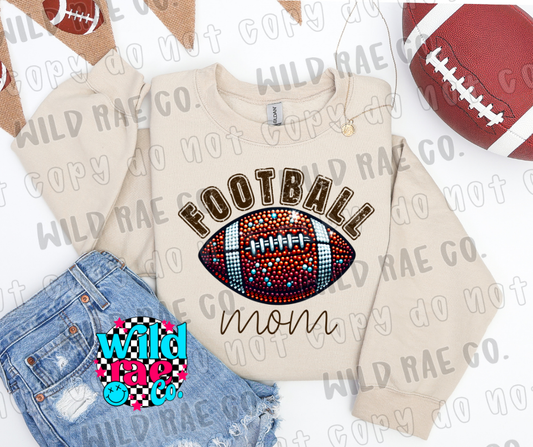 BLING FOOTBALL MOM