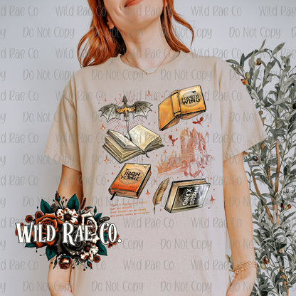 WING COVERS | BOOK COVERS