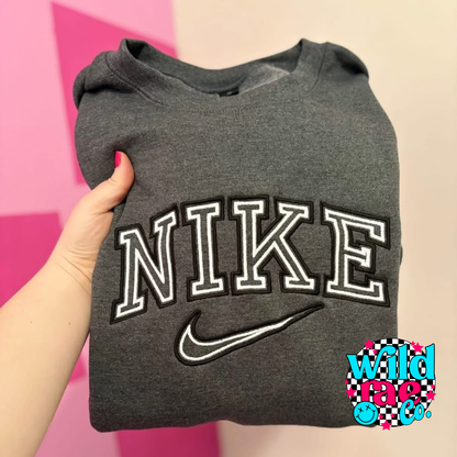 SWOOSH EMBROIDERY CREWNECK | CLOSING OCT. 24TH | TAT 35 BUSINESS DAYS