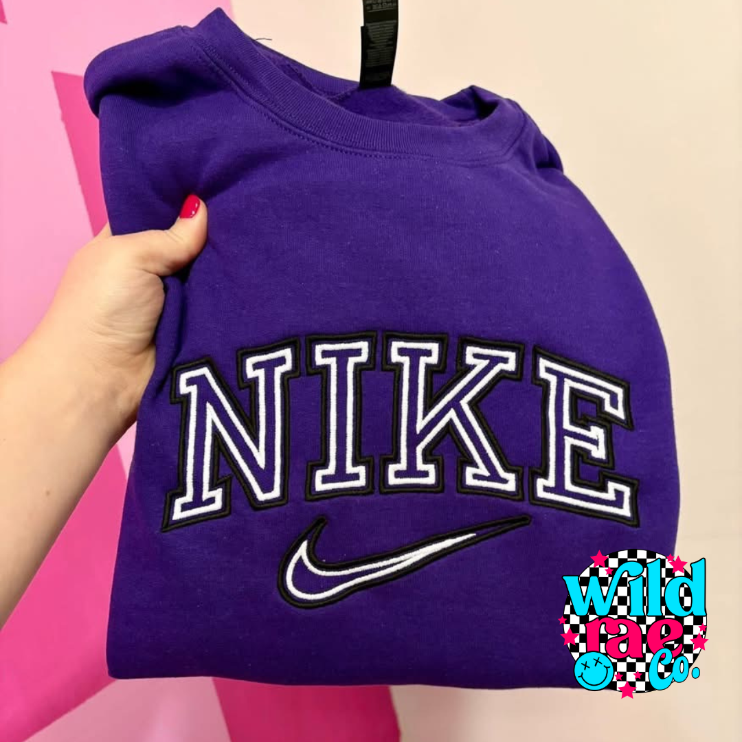 SWOOSH EMBROIDERY CREWNECK | CLOSING OCT. 24TH | TAT 35 BUSINESS DAYS