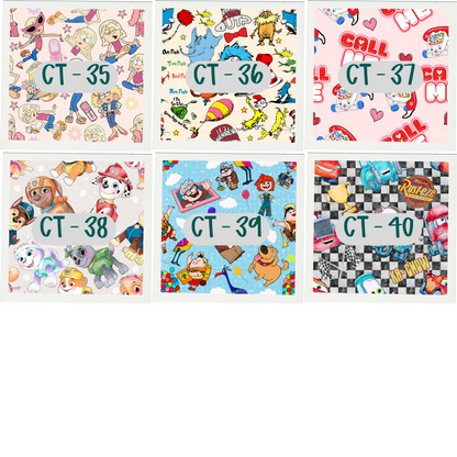CAR COASTERS : CARTOON