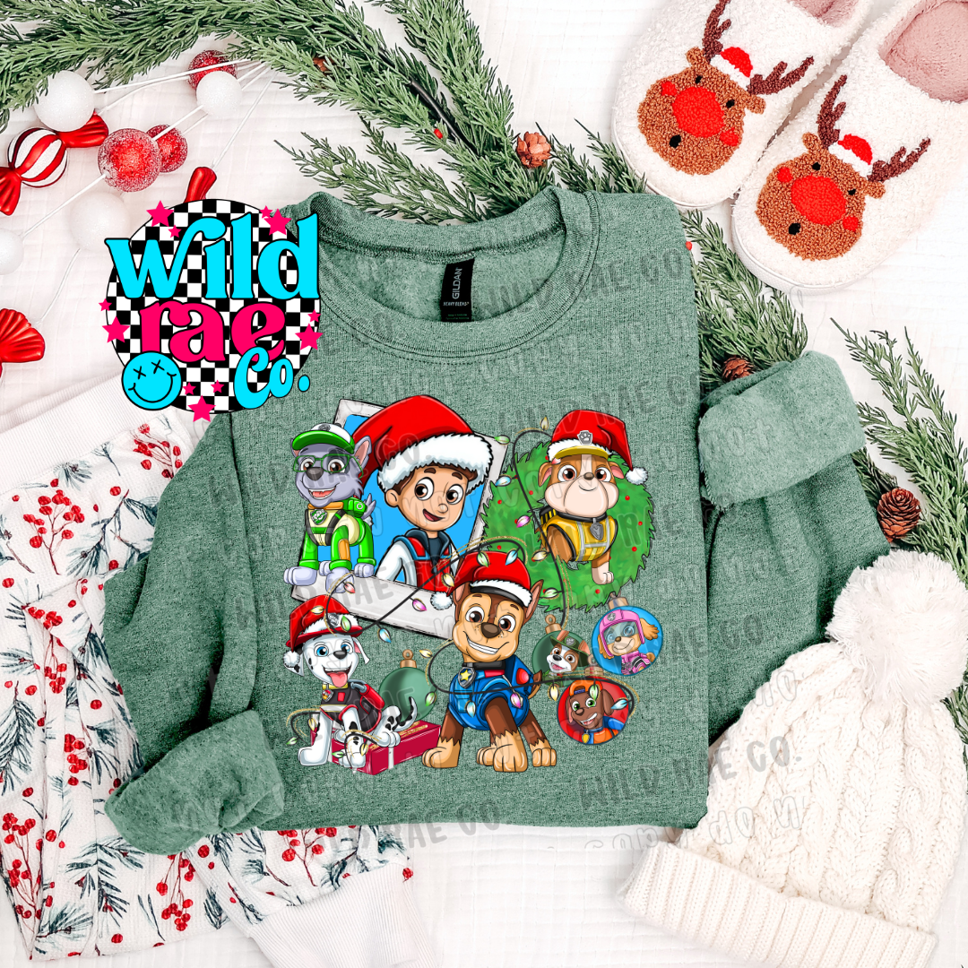 THE PAWS POLAROID CHRISTMAS