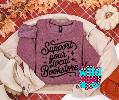 SUPPORT YOUR LOCAL BOOKSTORE