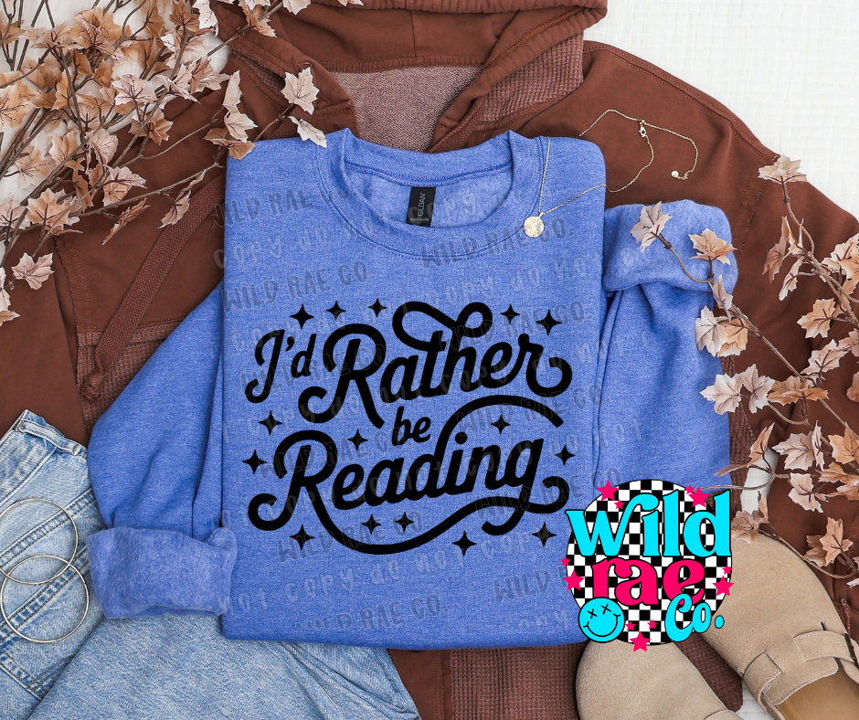 ID RATHER BE READING