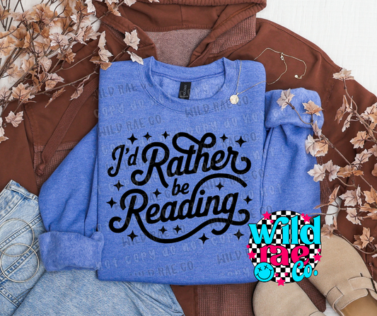 ID RATHER BE READING