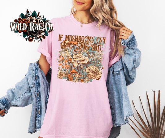 Mushrooms Can Grow