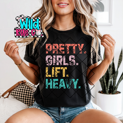 pretty girls lift heavy