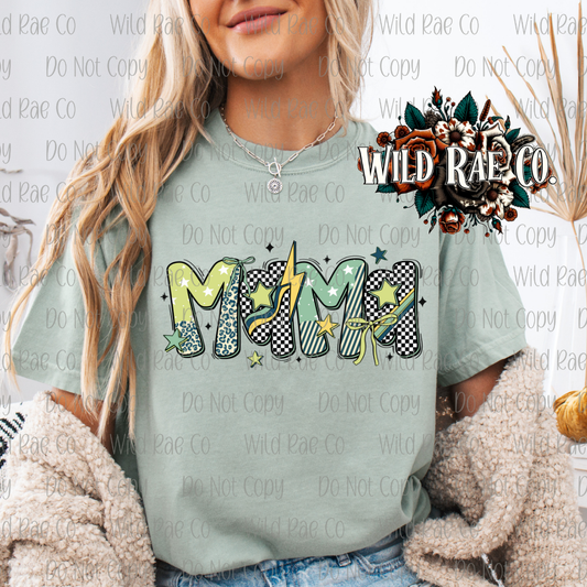 GREEN RETRO MAMA | MAMA