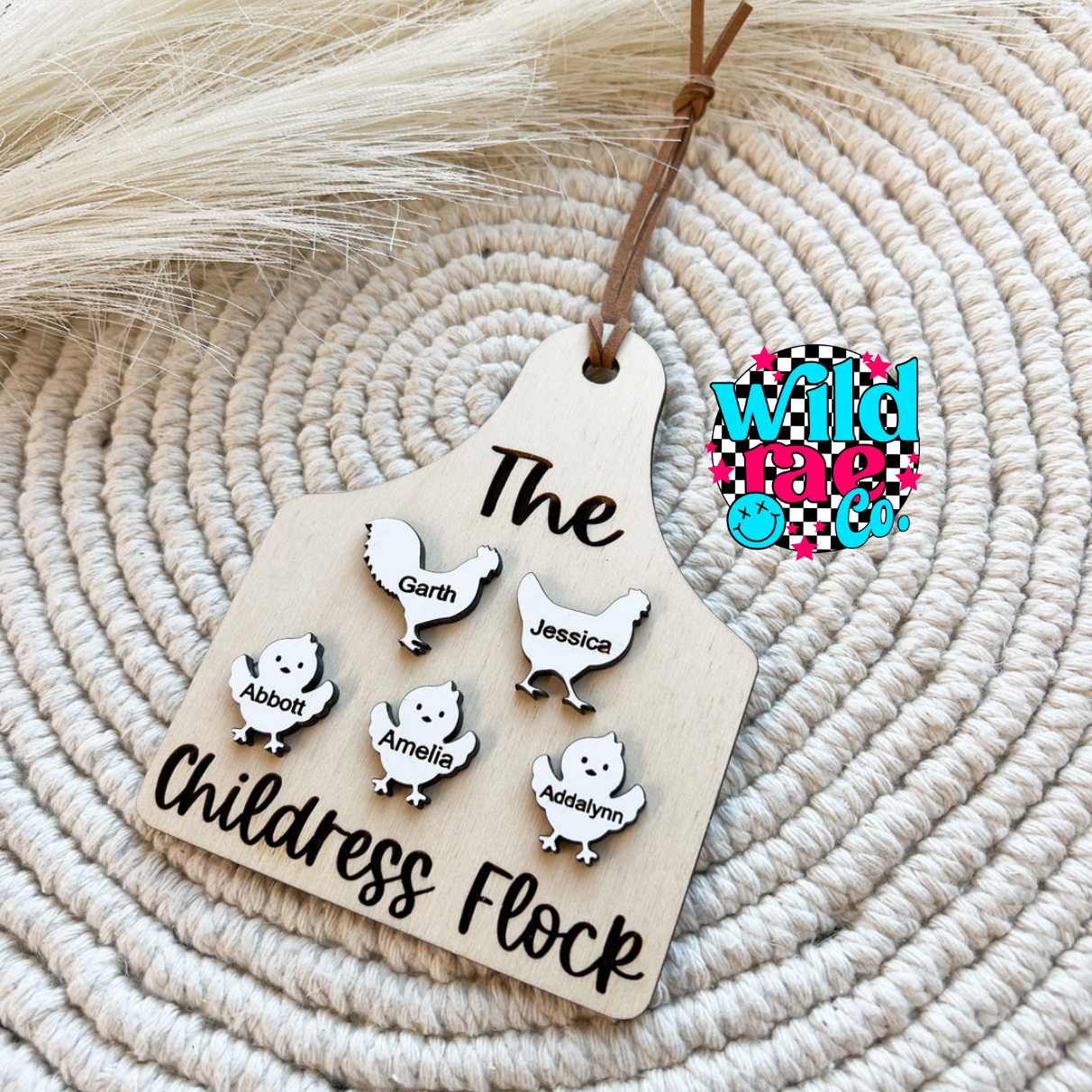 Flock Family Ornament | Closes Sundays | TAT 15-20 Business Days