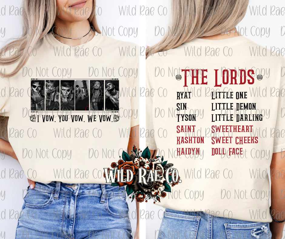 THE LORDS [BLACK] | BOOK LOVERS