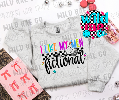 I LIKE MY MEN FICTIONAL