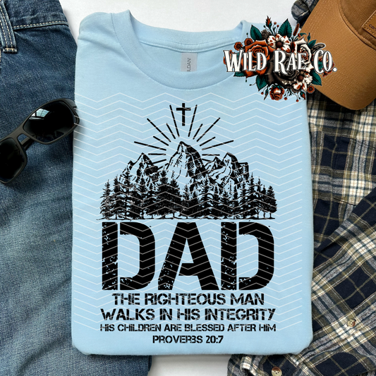 DAD PROVERBS 20:7  | FATHER'S DAY