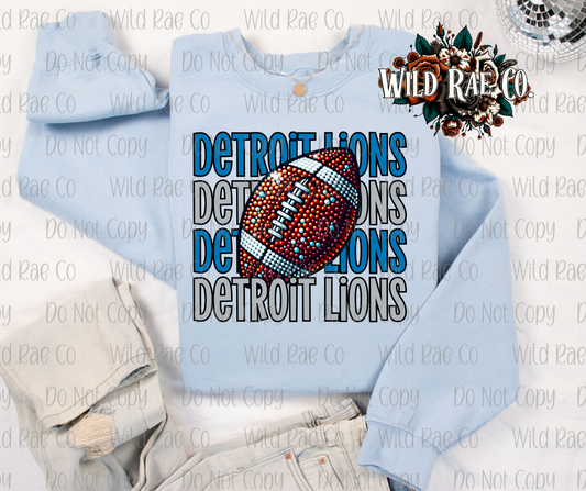 DETROIT; BLING FOOTBALL