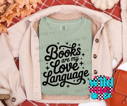 BOOKS ARE MY LOVE LANGUAGE