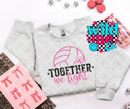 VOLLEYBALL TOGETHER WE FIGHT