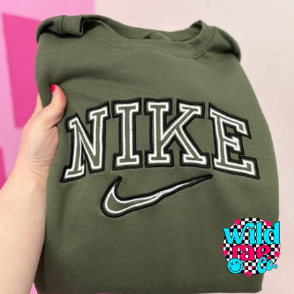 SWOOSH EMBROIDERY CREWNECK | CLOSING OCT. 24TH | TAT 35 BUSINESS DAYS