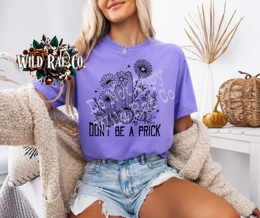 Don't be a Prick