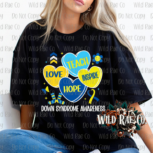 LOVE TEACH HOPE INSPIRE