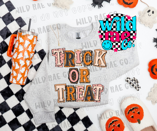 TRICK OR TREAT PATCHWORK | HALLOWEEN