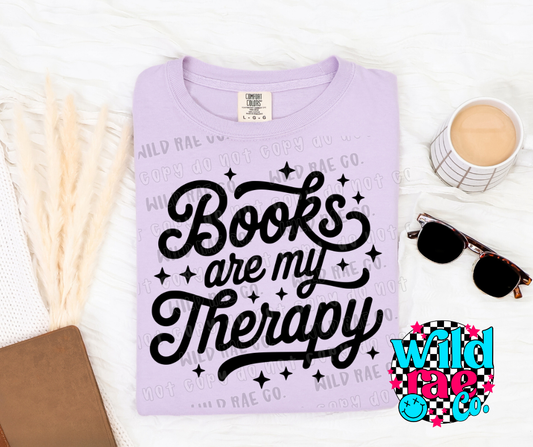 BOOKS ARE MY THERAPY