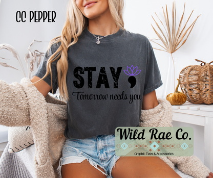 Stay; - Black
