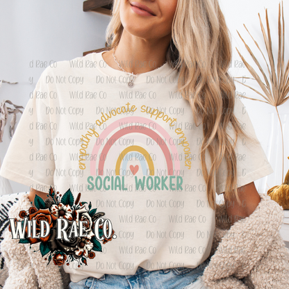 SOCIAL WORKER RAINBOW