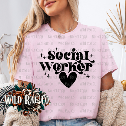 SOCIAL WORKER RETRO