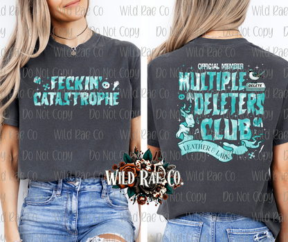 MULTIPLE DELETERS CLUB | BOOK LOVERS