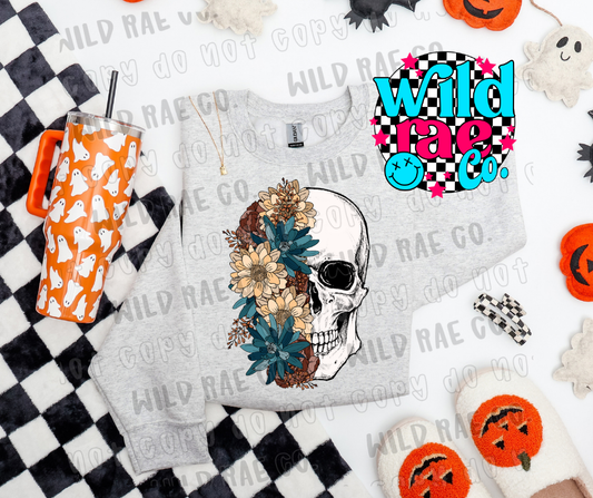 FLORAL SKULL | HALLOWEEN