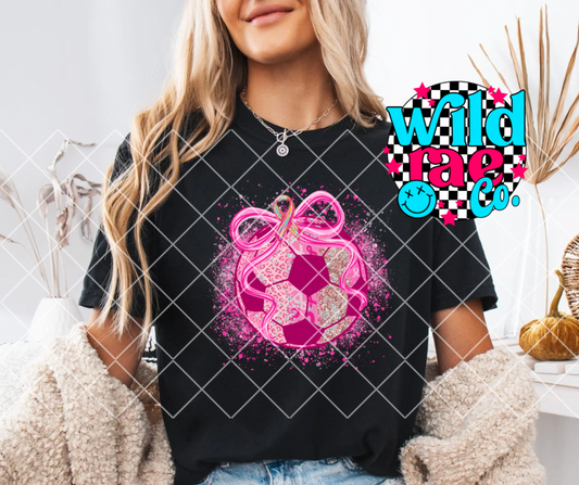 Soccer Pink Ribbon