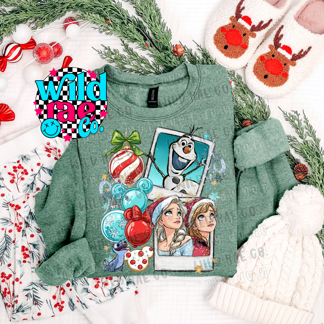 ICE SISTER POLAROID CHRISTMAS