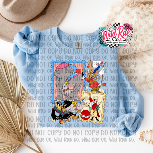 Circus Stamps