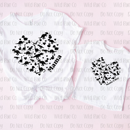 MAMA DINO HEART