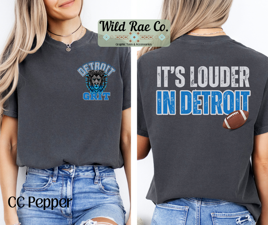 DETROIT; Louder in Detroit