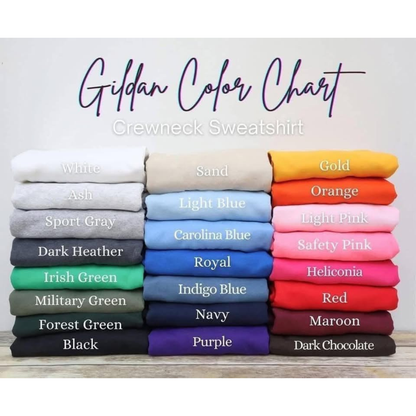 MAKE HEAVEN CROWDED EMBROIDERED SWEATSHIRT