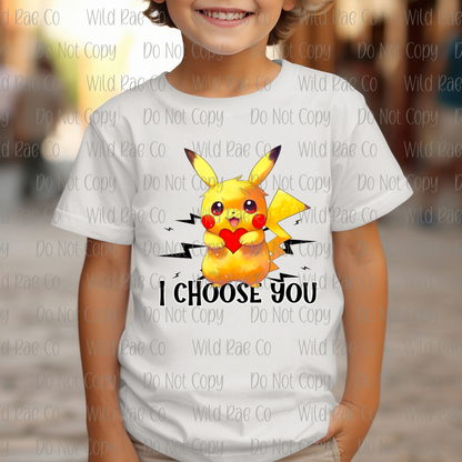I CHOOSE YOU BOLTS