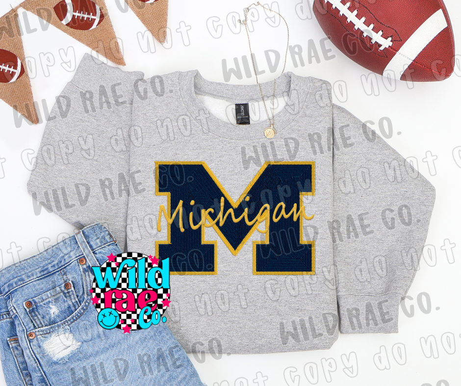 FAUX EMBROIDERY MICHIGAN