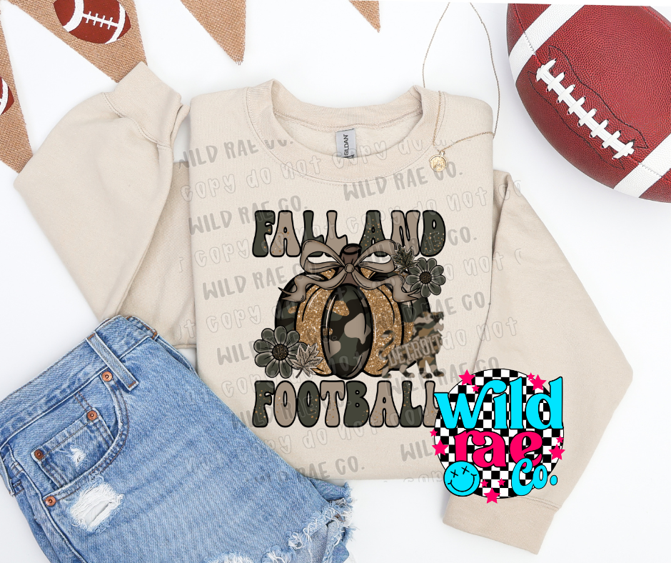 FALL AND FOOTBALL LIONS