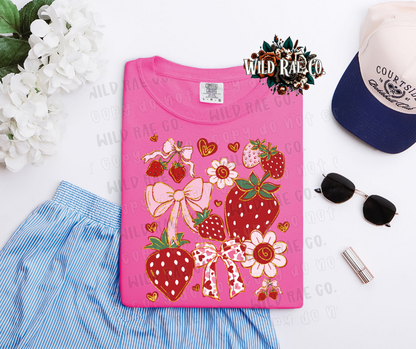 STRAWBERRY BOWS | SUMMER VIBES
