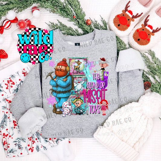 MISFIT TOYS POLAROID CHRISTMAS