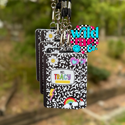 Personalized Badge ID Holder | Closes Sundays | TAT 15-20 Business Days