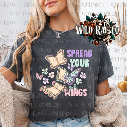 SPREAD YOUR WINGS | BOOK COVERS