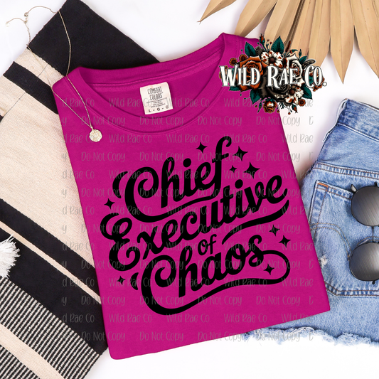 CHIEF EXECUTIVE OF CHAOS | FERAL WORDS